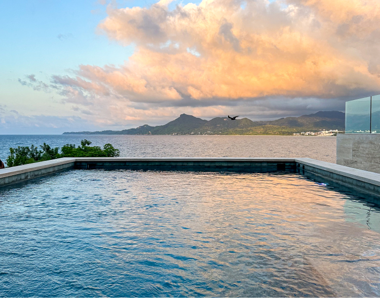 ocean view pool